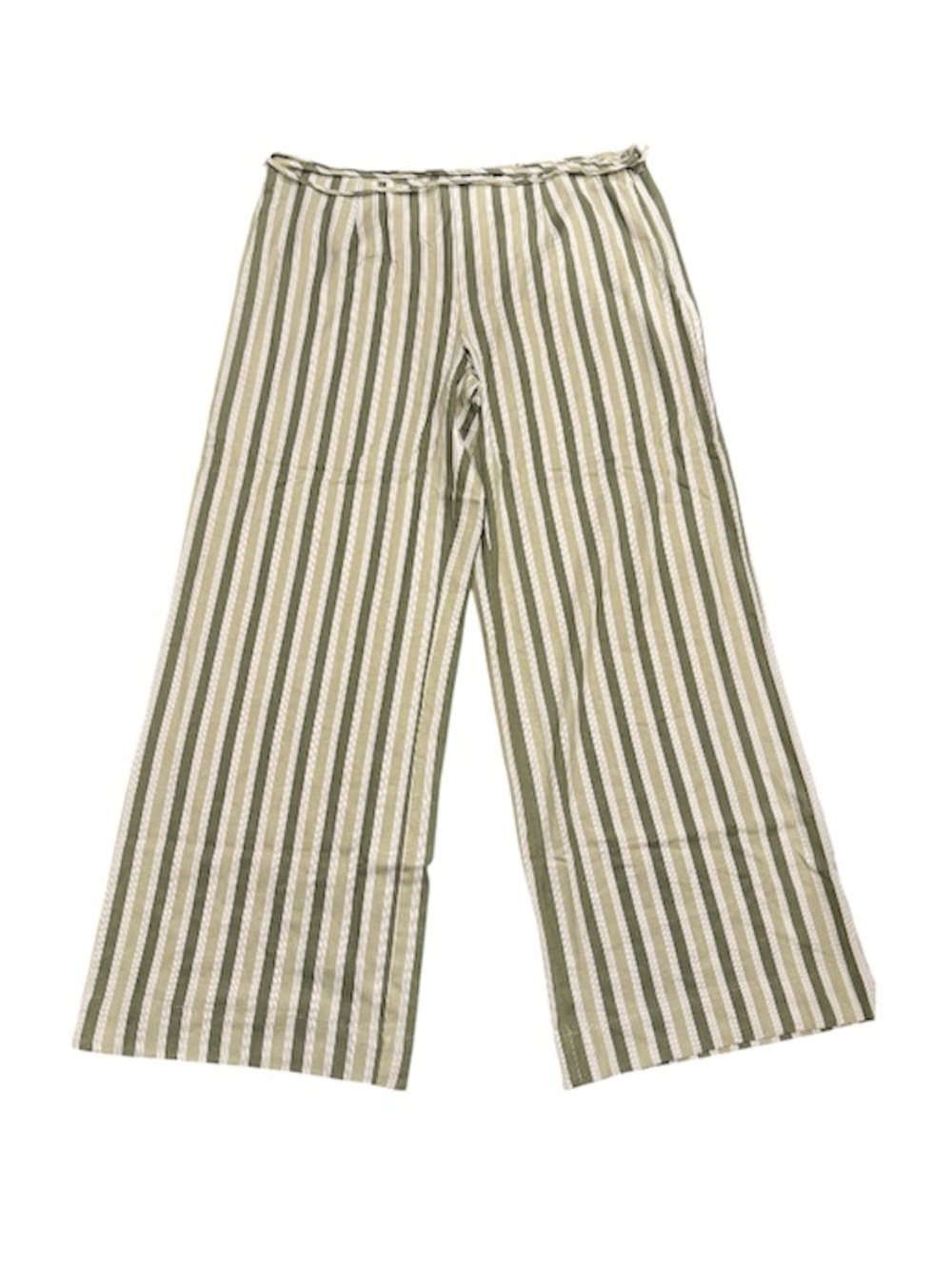 [Fashion Nova] Low Rise Striped Linen Wide Leg Pant - Picture 4 of 4